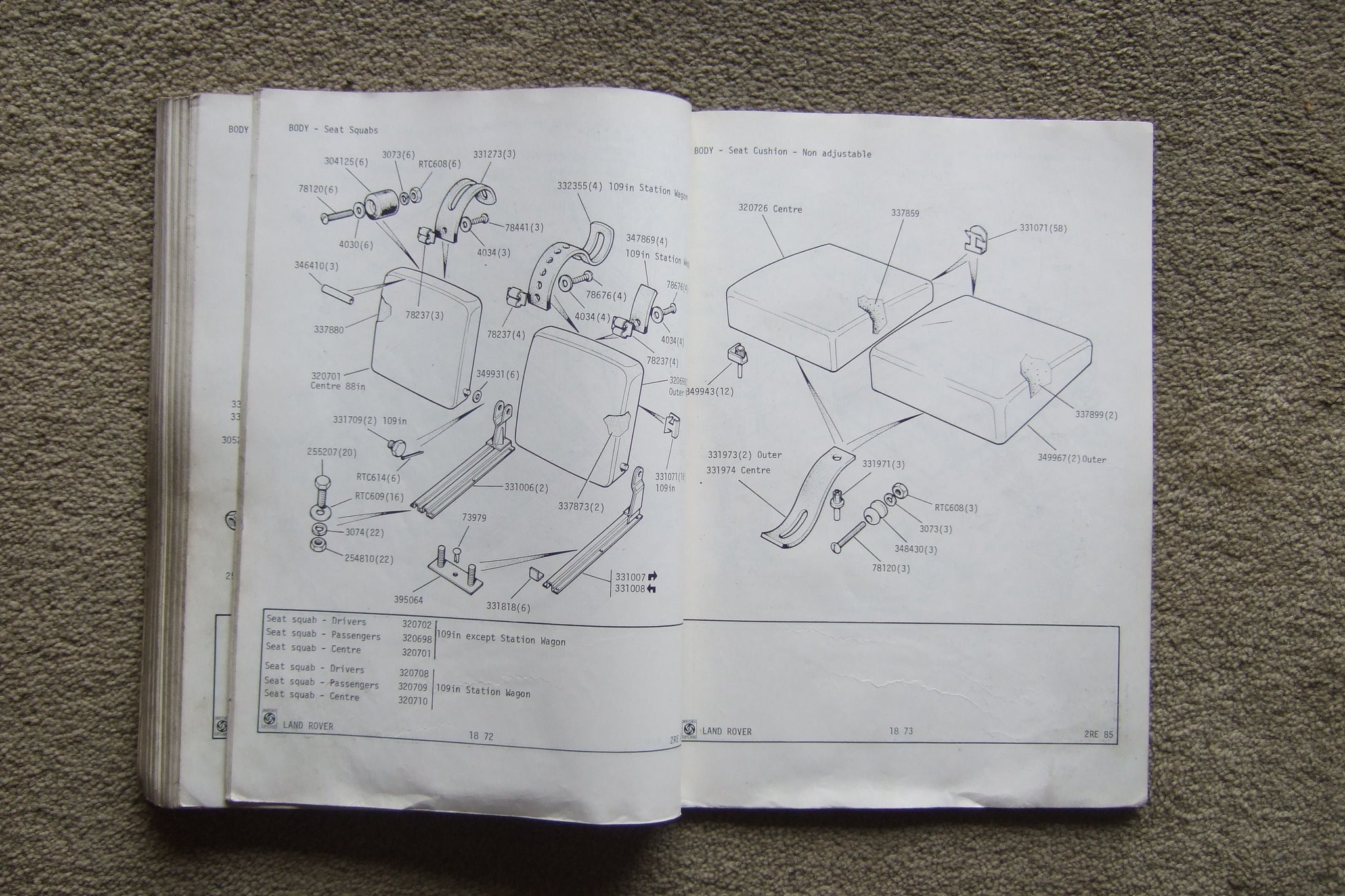 Land Rover Series 3 Parts Catalogue Nelson Merchants