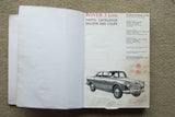 Rover 3 Litre Saloon & Coupe Parts Catalogue 1st Edition