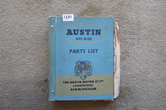 Austin A95/A105 Parts List