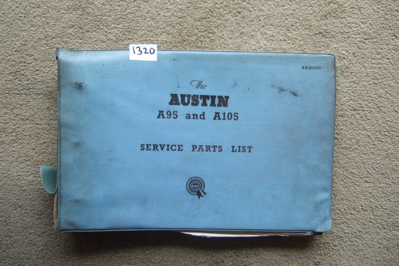 Autsin A95 & A105 Service Parts List